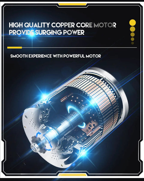 Beefy 48V 2000W Brushless Go Kart Motor With 4300RPM Rated, copper core, powerful motor visual representation