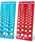 Go To 70 Size Nut And Bolt Thread Checker With 26 Standard 26 Metric And 18 Drill Gauges Bolt Size Finder Tool for identification