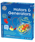 Box of Hands-On Motors And Generators Science Kit For Kids With 25 Guided STEM Experiments, Transparent Motor View