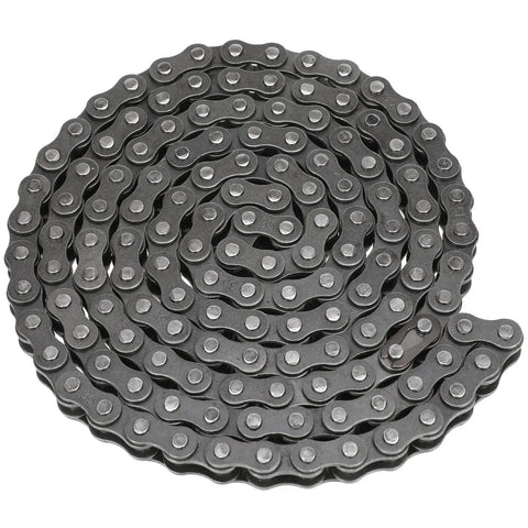 Rolled view of Beefy 35 Chain With Mini Bike Chain Tensioner 140 Links For Coleman Ct100U Cc100X Baja Doodle Bug Db30 Motovox