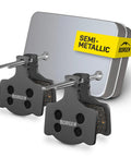 Two Pairs Bike Brake Pads For Magura 7P Brakes Compatible With MT2 MT4 MT6 MT8 MT Trail MT Sport in semi-metallic finish