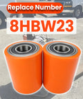 2 Pcs Pallet Jack Wheel Load Kit 8HBW23 Replacement For Electric Pallet Jack Lift Truck Compatible With Model 8HBW23