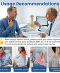 Usage recommendations for Sick Of Neck Pain? This Adjustable Cervical Traction Device With Built Air Pump for neck strain.