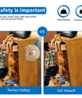 Ready To Use Adhesive Furniture Wall Anchors With No Sweat Drill Free Anti Tip Safety Straps For Fast Baby Proofing to prevent tip-over accidents.