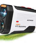 Go-To Golf Rangefinder With Slope 1500 Yard Laser Rangefinder With Flag Lock Vibration 7x Magnification Rechargeable golf tool