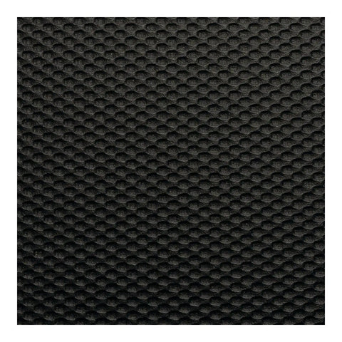 Superfoam Plus Floor Mat 3 Ft By 8 Ft Black With High Density Closed Cell Material, Anti Slip Pattern Top And Bottom, texture detail