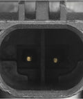 Close-up of female connector for Built Like A Tank Electric Coolant Valve With Female Connector For Hybrids And Domestic Gas Cars.