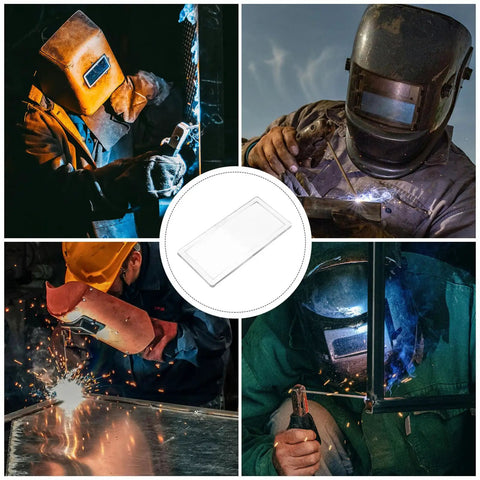 Upgrade Your Welding Game With 3pc 2.0 Magnification Lenses For Most Helmets Durable Pc Plastic Protective Shields Built To Last And Provide Super Clean Views Every Time You Hit The Torch, clear lens shown.