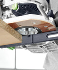 Edge Guide Parallel Side For OF 1010 And MFK 700 Routers With Fine Adjustment, No Fuss Tool Free Guide Jaws in use with router