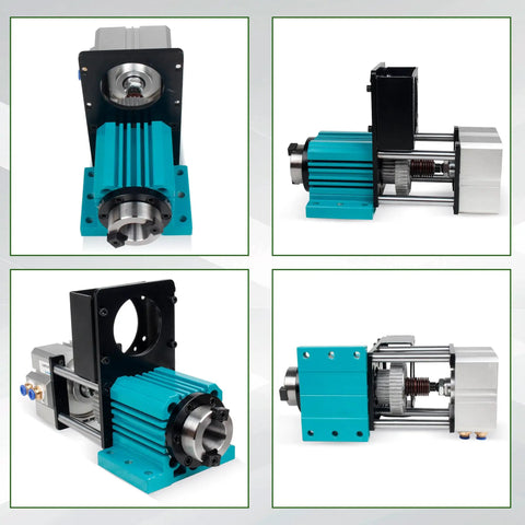 BT30 ATC Spindle Kit Non Powered 5000 RPM Pneumatic Cylinder Semi Automatic Tool Changer Spindle Motor With Bracket