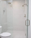 Conversion Shower Floor Kit With Built In Slope And Curb For Fast Drainage Tile Over Any Liner System Lightweight High Impact Plastic
