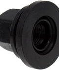 Close-up of Wheel Lug Nuts 9/16-18 Flanged Flat Face, 15/16 Inch Hex, 1-1/8 Inch Length, Direct Replacement for Dodge Ram, Steel