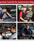 Garage Ready Car Clip Pliers That Knock Out Stubborn Auto Fasteners In Seconds Shop Grade Stainless Steel Panel Trim Extractor used for automotive repair.