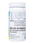 Straight Up Reliable Ammonia Test Strips For Aquarium Water Freshwater And Saltwater Compatible Fish Tank Safety Kit 100 Count bottle instructions.