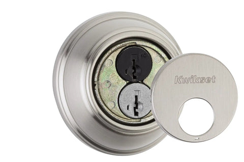 Top Tier Satin Nickel Front Door Deadbolt Lock With Smartkey Pick Resistant Security And Microban Shield For Locked Down Entry Protection And No Sweat Rekey Setup