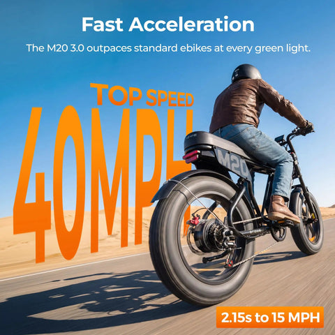 Beast Mode Electric Dirt Bike With Full Suspension And Rapid Two Hour Charging Built For Crushing Gnarly Forest Paths And Cruising Open Roads With Serious Grip, rider on desert road, showing rear angle with wheel and speed details.
