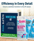 Winterizing Kit For Pools Up To 12,000 Gallons Fits Above Ground And In Ground Pools Three In One Maintenance package with products