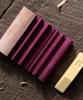 Wood Carving Tools SlipStrop Kit For Razor Sharp Edges And Ultra Smoothing Deburring And Polishing Compound Included Works On Gouges V Tools U Gouges PW12 Made In USA, with gold polishing compound