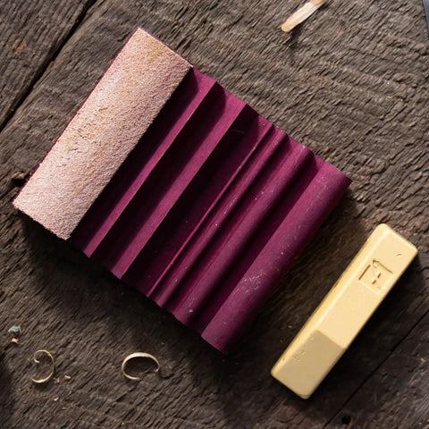 Wood Carving Tools SlipStrop Kit For Razor Sharp Edges And Ultra Smoothing Deburring And Polishing Compound Included Works On Gouges V Tools U Gouges PW12 Made In USA, with gold polishing compound