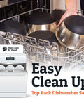 Stainless Steel Mixing Bowls With Lids Set Featuring Airtight Lids And Non Slip Base in dishwasher