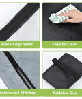 Two Pack 16x20 Inch Wet Dry Bags Waterproof For Swimwear Towels And Dirty Clothes Beach And Gym Organizer features and design