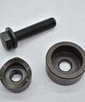 30Mm Workhorse Sheet Metal Punch Kit for Quick, Clean Holes in Thin Metal, manual knockout tool components on white background