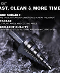 M2 HSS Step Drill Bit Unibit For Metal Wood And Plastic Quarter To One And One Eighth Inch Sizes SHARPTOOL