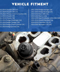 Beefed Up Aluminum Engine Oil Filter Housing With Oil Cooler installed in Dodge vehicle engine