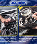 Do It All Lithium Grease 60 Ml being applied on a gear with a brush in an automotive setting