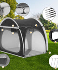 Oversized Bike Storage Tent For 3 To 4 Bikes, Portable Foldable Garage Garden Shelter, featuring 210D Oxford fabric details