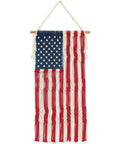 Hanging Kit For Macrame Wall Decor In Navy Blue Old Glory Theme DIY Craft Set With Easy Step By Step Guide Perfect Starter Bundle