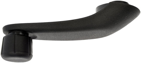 Black Window Crank Handle Replacement For Select Models, durable construction, easy install, fits OEM specs, side view
