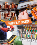 Ultimate 227 Piece Battery Terminal End Kit for cars and trucks shown in use with copper wire lugs and tools