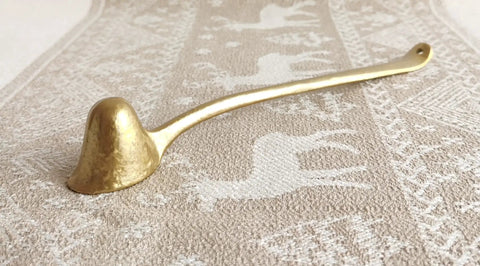 Long Handled Cast Iron Candle Snuffer Extinguisher Tool For Safe Flame Control And Old School Rustic Vibe 9.8 Inch Reach Candle Care Accessory That Doubles As A Nostalgia Packed Home Decor Gadget
