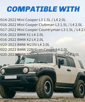 Heavy Duty Front And Rear Engine Motor Mount Kit Replaces Oem Shake For 2014 2022 Mini Cooper compatible list on vehicle