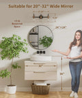 Three Light Vanity Light Fixture In Black And Copper With Globe Glass Shade over bathroom sink and mirror