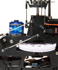 Close-up of 330 S RTF Basic Drone With Safe Technology components, featuring gear and motor system for intuitive flight control.