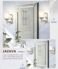 Two Pack Bath Vanity Light Fixtures With White Linen Frosted Glass Shades In Brushed Nickel Finish for bathroom mirror lighting.