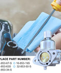 Carburetor Kit For 7000 Series Kohler Engines KT725 KT730 KT735 KT740 KT745 Go To Replacement displayed with air filter