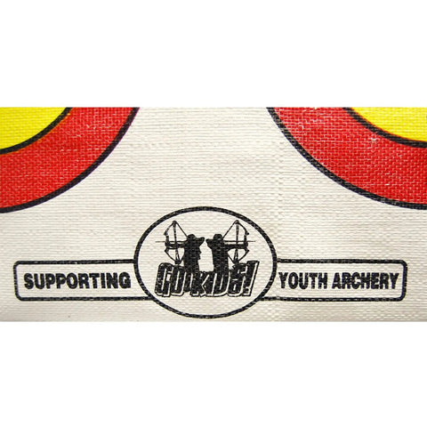 Logo on Youth Field Point Bag Archery Target Replacement Cover White Weatherproof Quick Install No Fuss Swap Cover Only For Easy Target.
