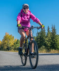 Cyclist on road bike using Heavy Duty 26 Inch Bike Inner Tubes 26x1.50/1.75/1.90 with 32mm Schrader Valve, Two Pack