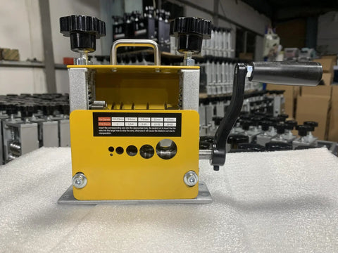 Dual Mode Wire Stripping Machine With Six Precision Blades And Five Heavy Duty Cutters for efficient cable jacket removal.