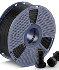 High Speed ABS 3D Printer Filament 1.75mm Black, 1Kg Spool, Rapid Printing At 350 mm Per Sec, Heat Resistant Up To 91 C