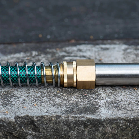Brass Garden Hose Adapter 3/4 GHT Female To 3/4 NPT Female Swivel Connector For Hose To Pipe Fittings Three Pack Heavy Duty Brass Fittings With Leak Free Swivel Design No Fuss Fits Most Hoses And Systems on hose and pipe