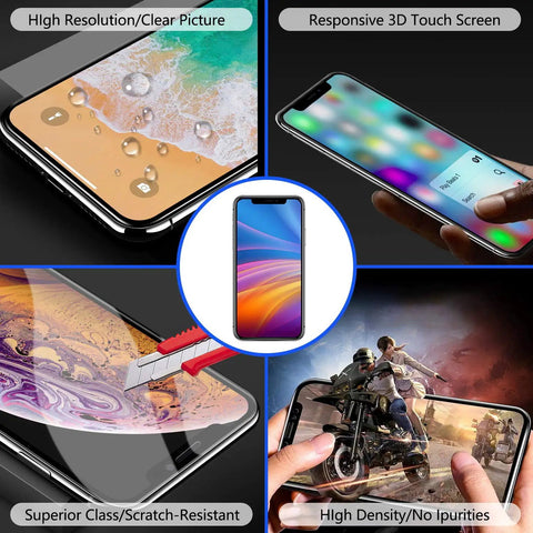 IPhone Screen Replacement 6.1 Inch With 3D Touch LCD Digitizer Compatible A2111 A2223 A2221 Deluxe DIY Kit display features.