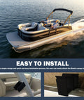 Pontoon Bimini Top Clips One And A Quarter Inch Square Tube Hardware Fits Marine Canopy Frames, easy installation on pontoon boat