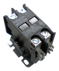 2 Pole 32 Amp Heavy Duty AC Contactor With 24 Volt Coil, UL Listed, black enclosure, heavy lug terminals, for HVAC systems.