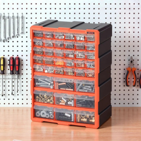 Keep Your Shop Looking Crisp With This Badass 39 Drawer Clear Cabinet Built For Garage Organization Hardware Screws Crafting Supplies And Workshop Tools You Need