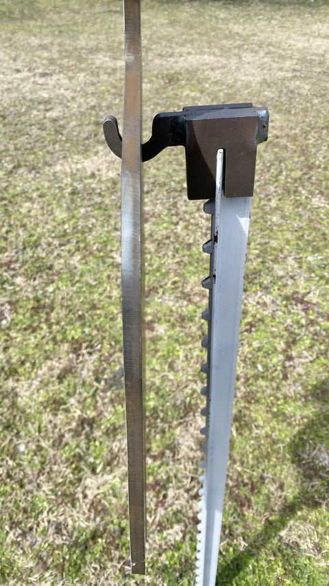 AR500 Combatant Silhouette Steel Target 18 By 30 Inches With Three Eighths Inch Thickness And Center Mount Hole Plus T Post Topper Hook