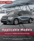 Upgrade Your Ride With This Awesome Frenzybro Front Lower Control Arm Kit Featuring Two Solid Control Arms And Integrated Ball Joints For Honda Odyssey Models From 2018 To 2026 Ensuring A Smooth Grip And Reliable Steering Performance Every Single Day. Gray Honda Odyssey minivan, compatible with 2018-2026 models